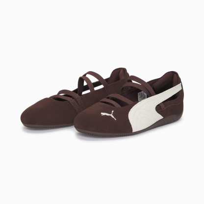 Speedcat Cafe Ballet Sneakers Damen - Dark Chocolate-Warm White