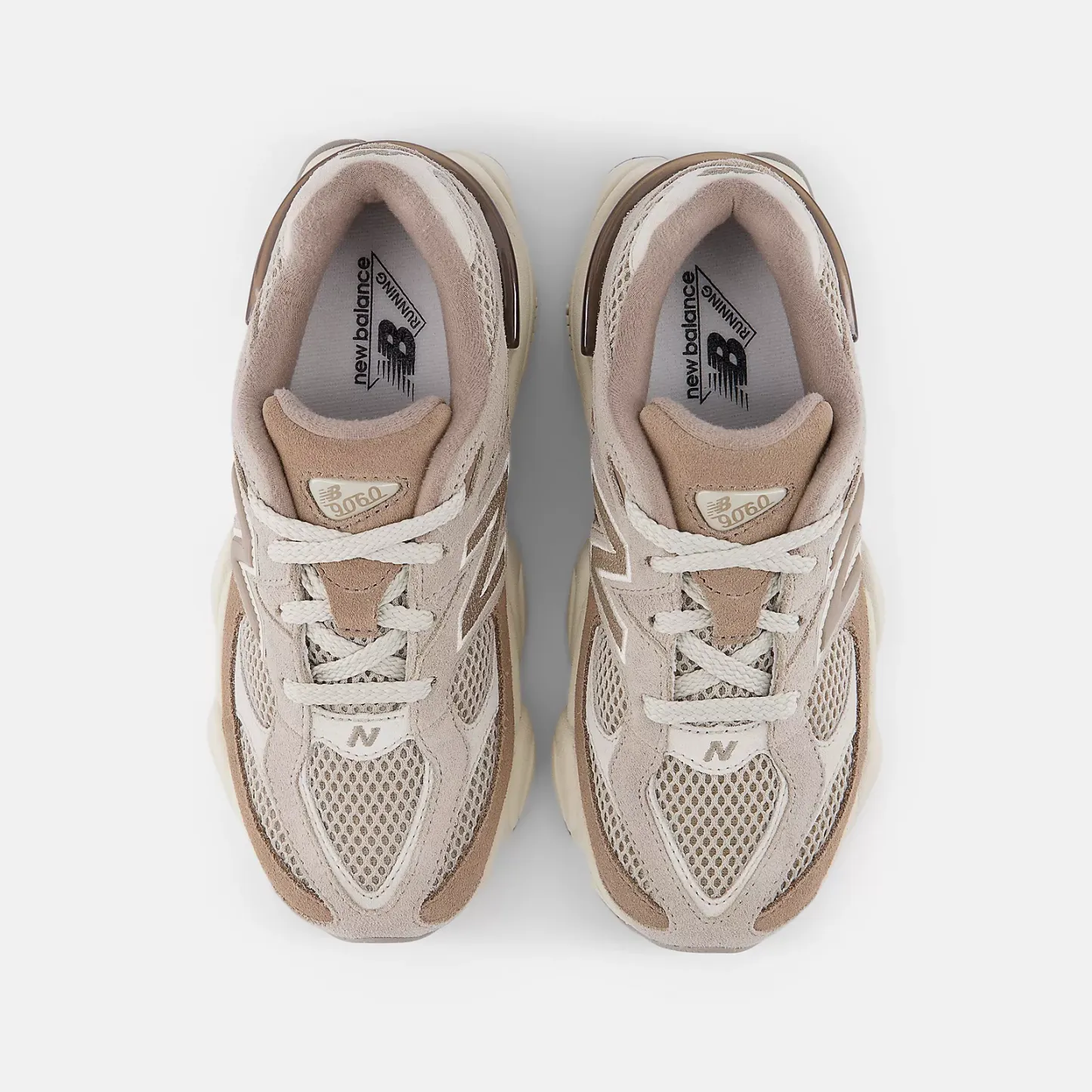 New Balance 9060 LACE - DARK MUSHROOM con SHIPYARD - PC9060EX