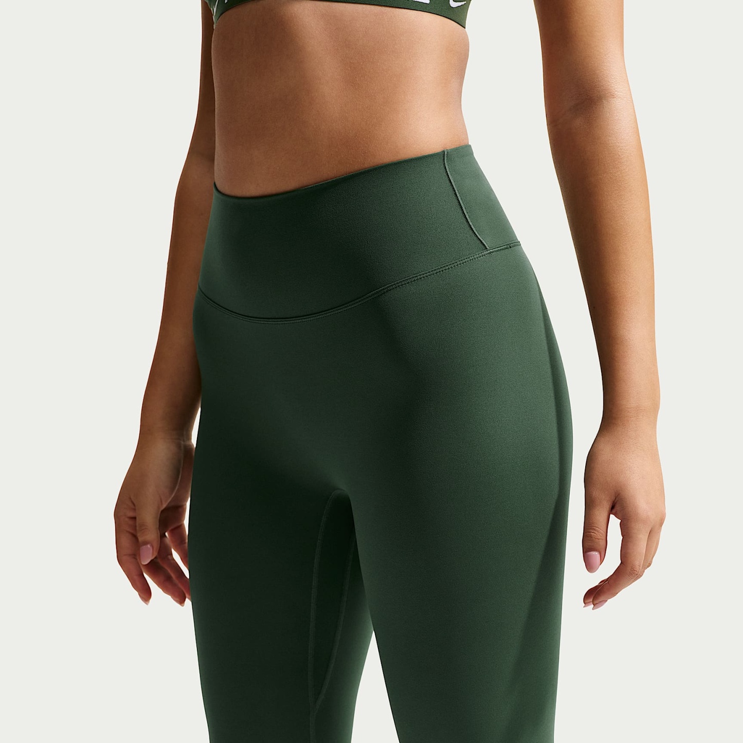 Nike Zenvy - Nike Zenvy Leggings in voller Länge mit hohem Bund und ohne Frontnaht (Damen)