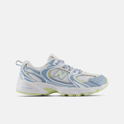 New Balance 530 BUNGEE LACE - LIGHT ARCTIC GREY con WHITE - P5303W7