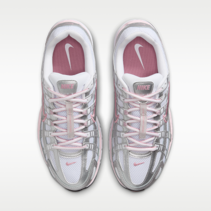 Nike P-6000 - Λευκό/Elemental Pink/Μαύρο/Metallic Silver - 4