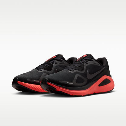 Nike Structure 26 - Μαύρο/Bright Crimson/Dark Smoke Grey/Metallic Dark Grey - 5