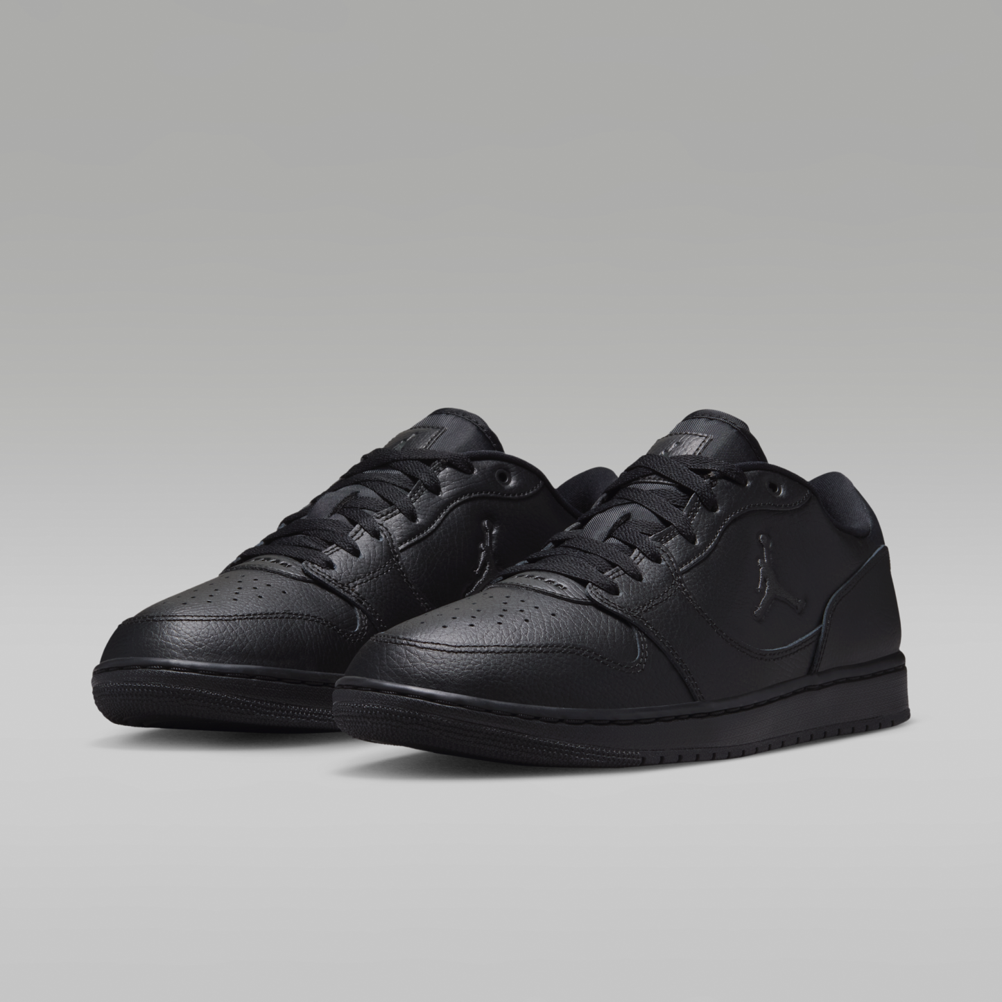 Jordan Court Connect Low - Μαύρο/Dark Smoke Grey - 5
