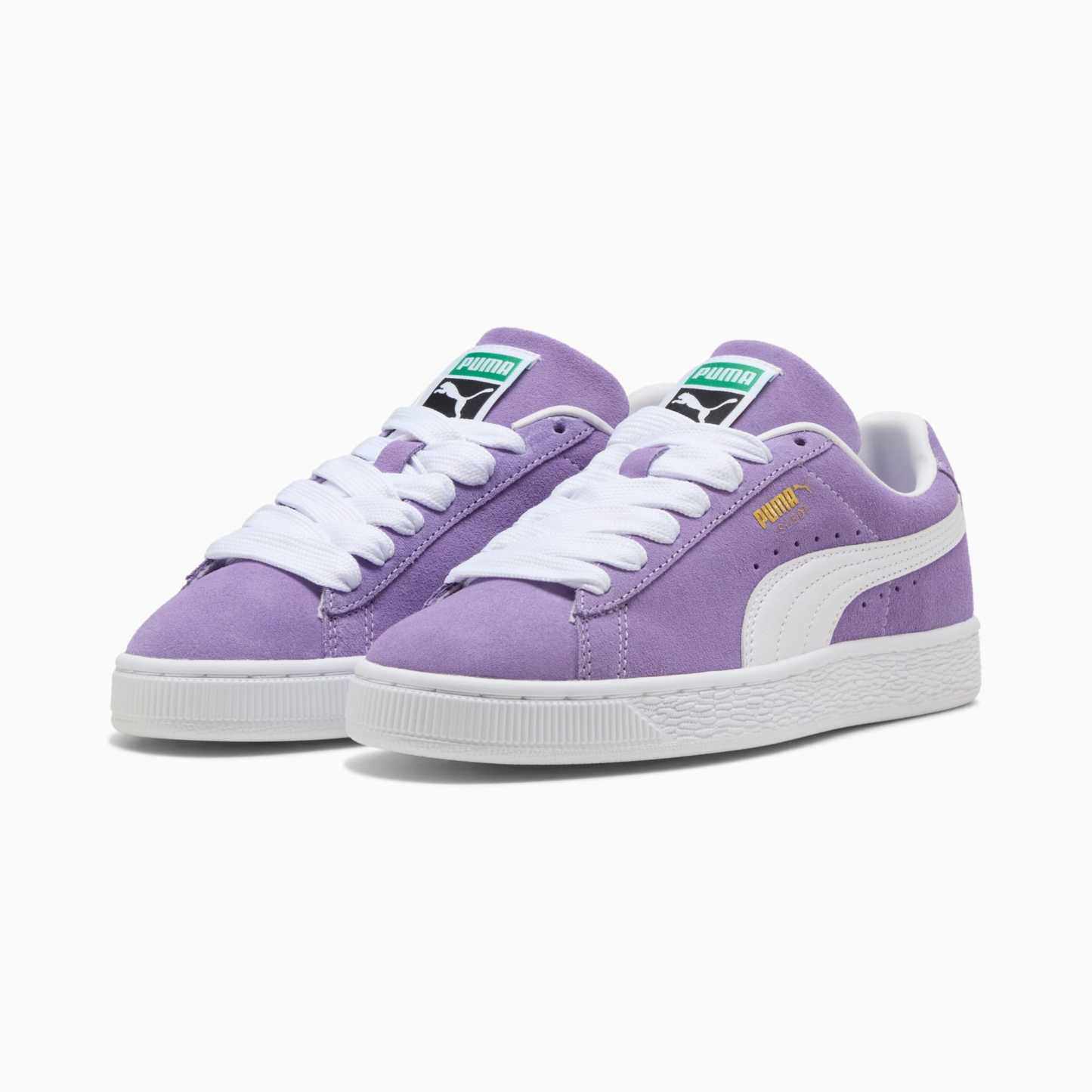 Suede Classic Sneakers Unisex - Lavender Alert-PUMA White