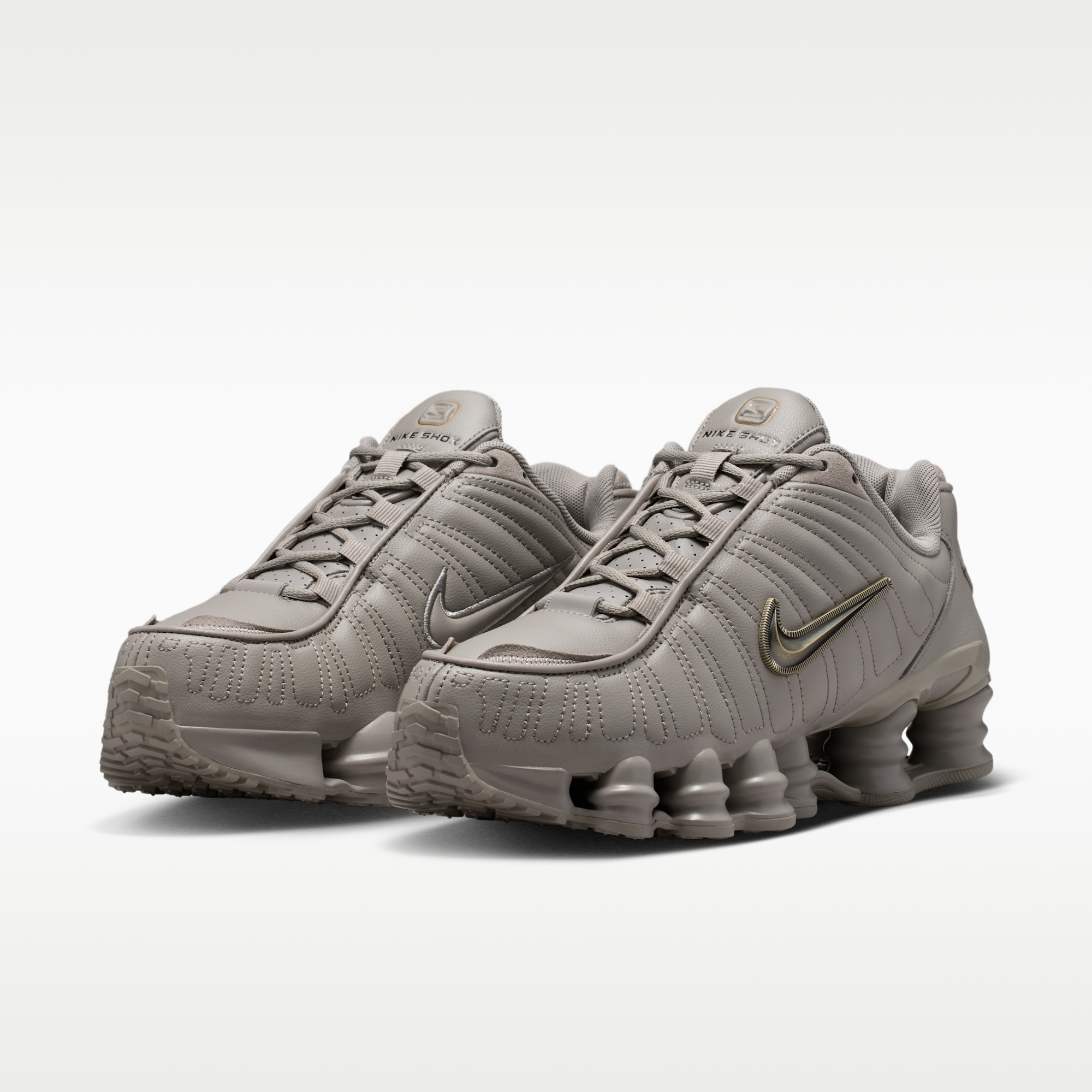 Nike Shox TL - Enigma Stone/Μαύρο/Bronze - 5