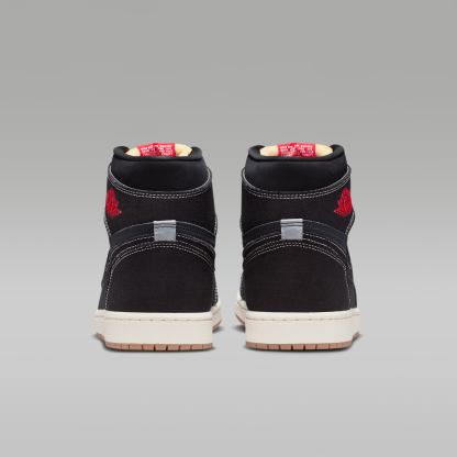 Air Jordan 1 Retro High OG Flight Club - Μαύρο/Sail/Gum Medium Brown/University Red - 6
