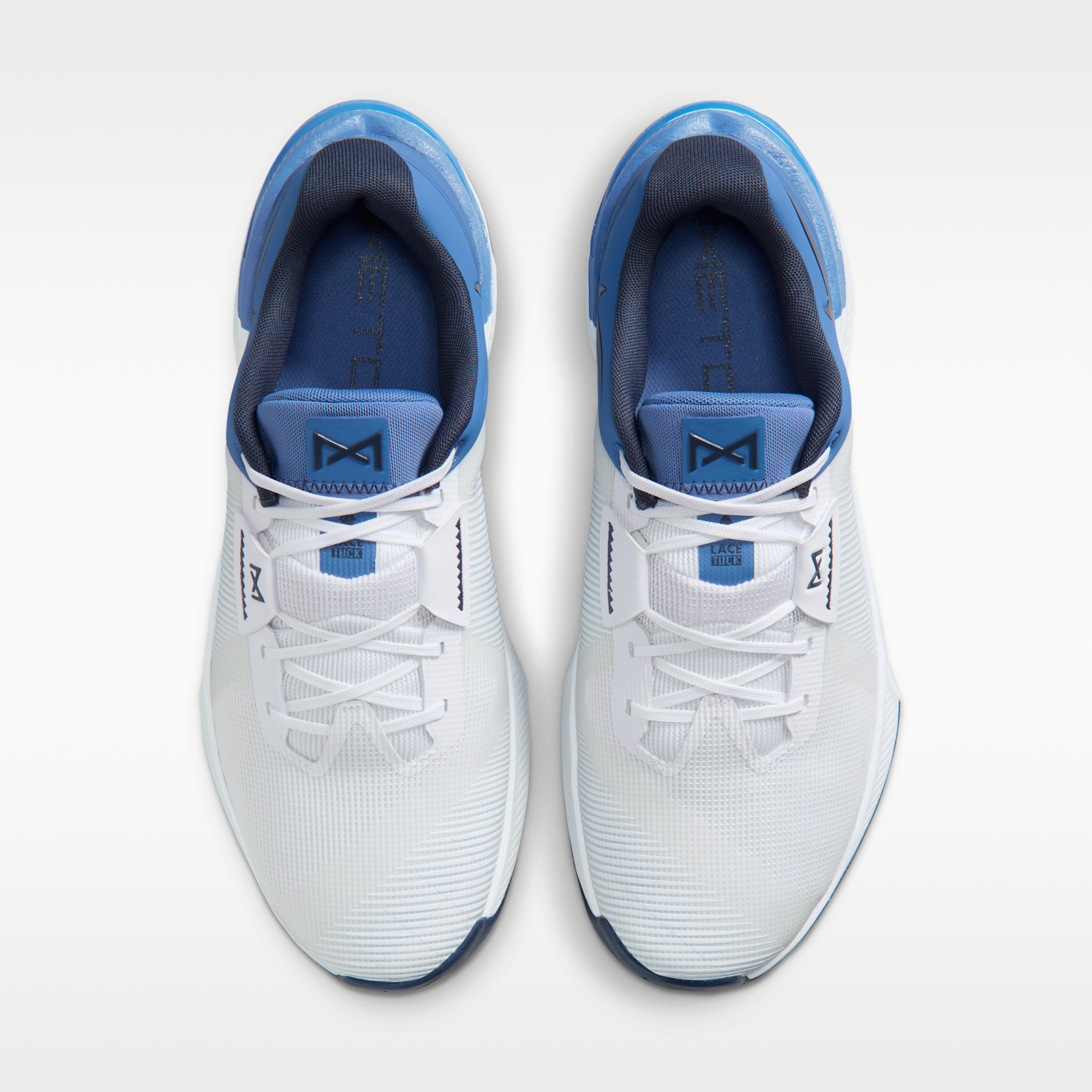 Nike Metcon 10 - Λευκό/Indigo Storm/Volt/Thunder Blue - 4