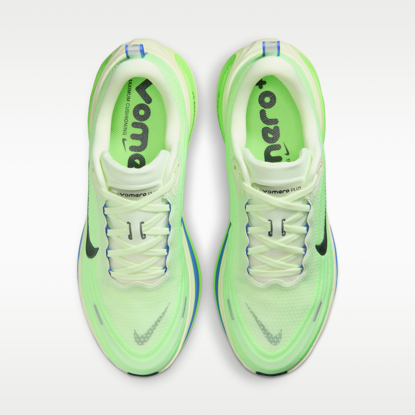 Nike Vomero Plus - Volt Tint/Lime Blast/Sapphire/Black Spruce - 4