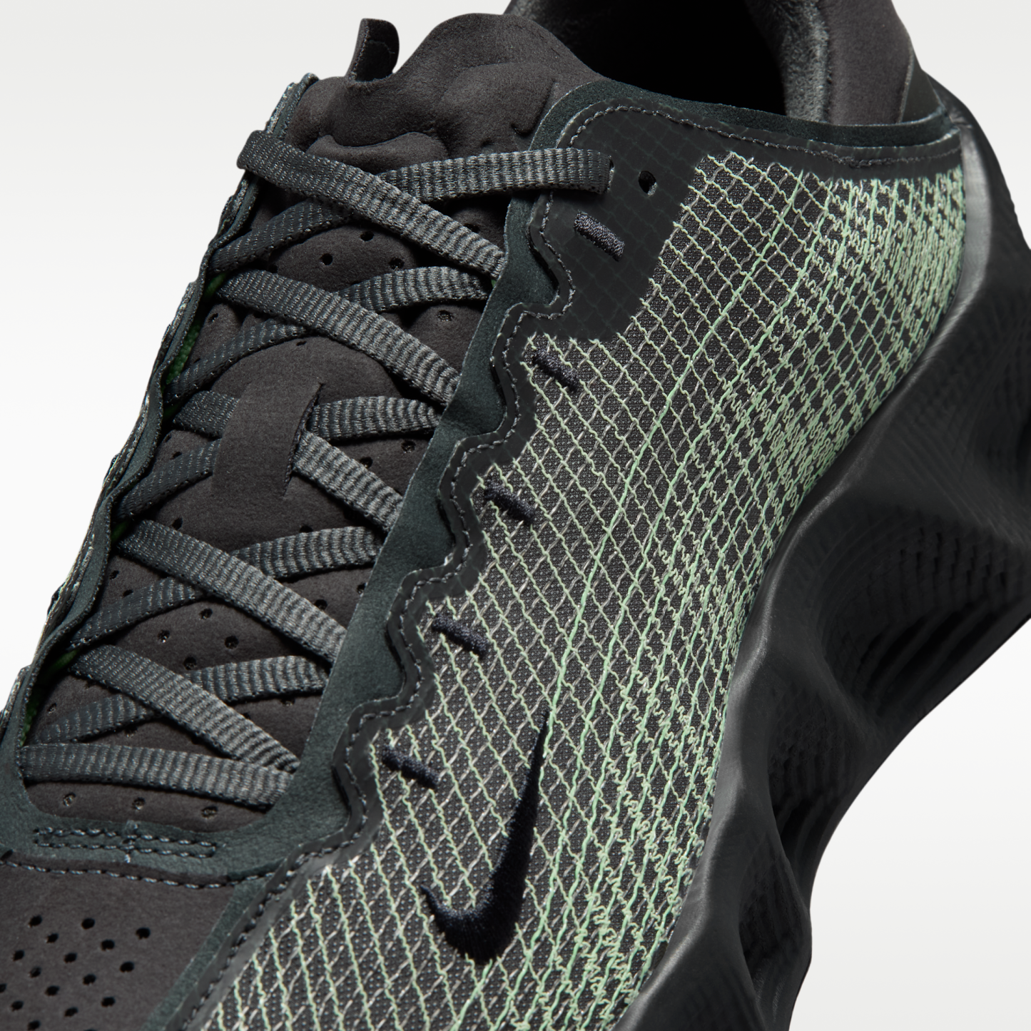Nike Ava Rover Premium - Dark Smoke Grey/Smoke Grey/Light Liquid Lime/Μαύρο - 7