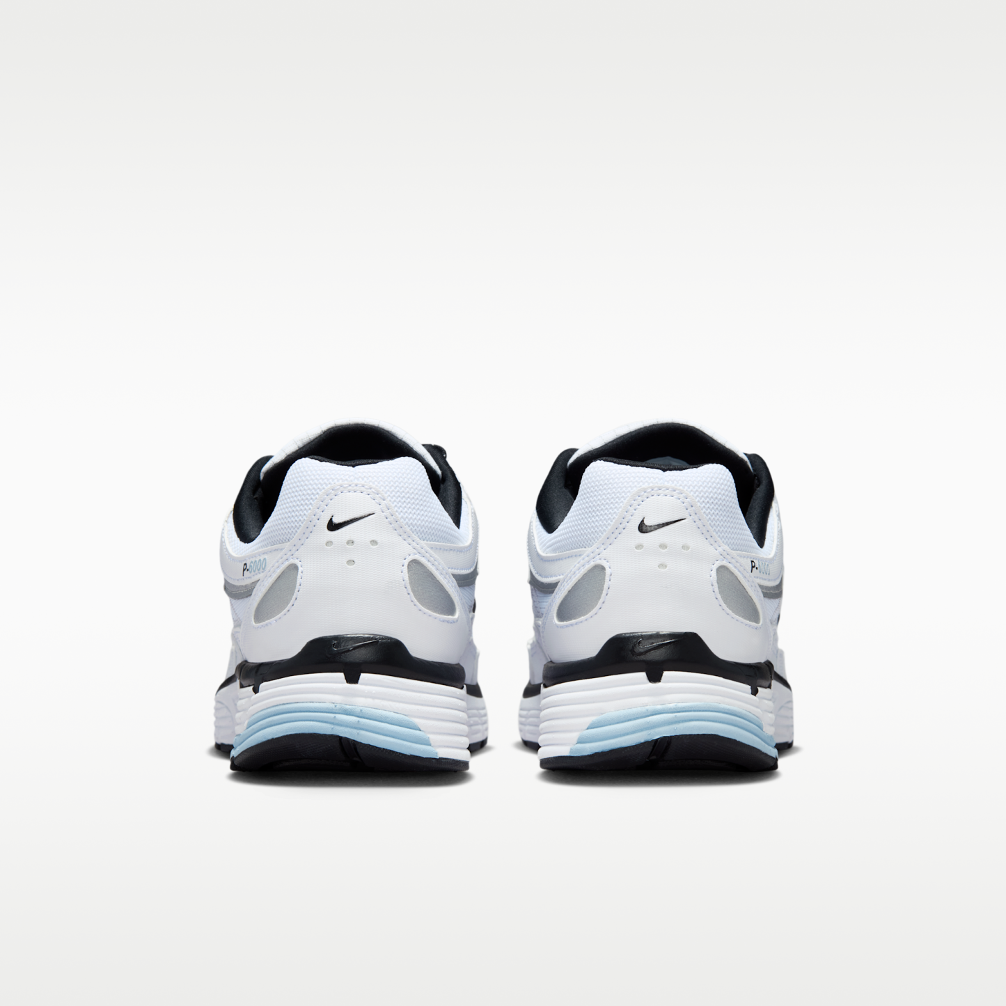 Nike P-6000 - Λευκό/Light Armory Blue/Metallic Silver/Μαύρο - 6