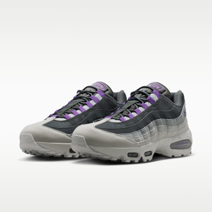Nike Air Max 95 Big Bubble "OG" - Photon Dust/Dark Grey/Grey Fog/Bright Violet - 5