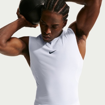 Nike Pro - Nike Pro ärmelloses Dri-FIT Fitnessoberteil mit enger Passform für Herren