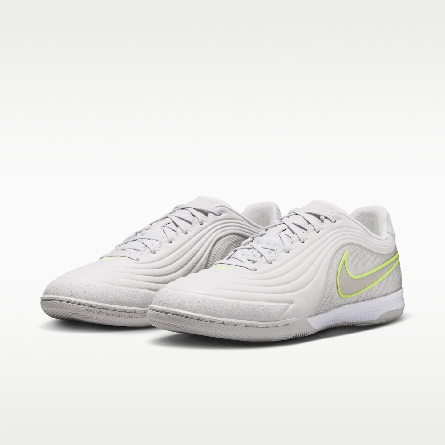 Nike Tiempo Reactgato - Vast Grey/Lemon Venom/Moon Particle - 5