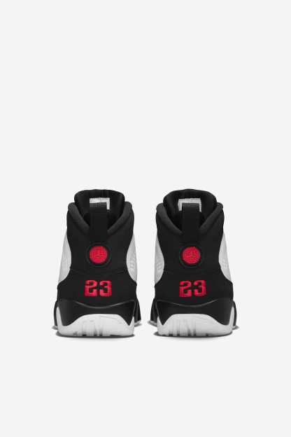 Air Jordan 9 Retro OG - Λευκό/Μαύρο/True Red - 6