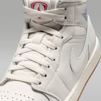 Air Jordan 1 Mid SE - Phantom/Gum Dark Brown/University Red/Sail - 7