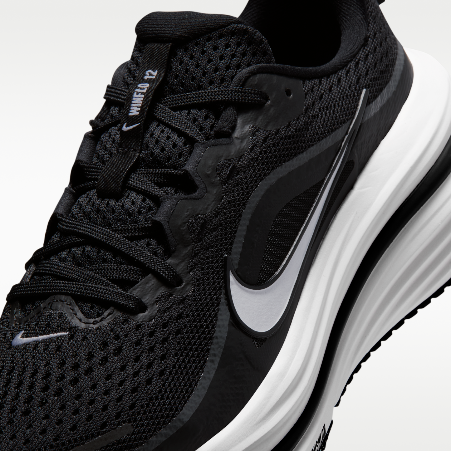 Nike Winflo 12 - Μαύρο/Dark Smoke Grey/Λευκό - 7
