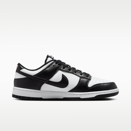 Nike Dunk Low Retro - Λευκό/Λευκό/Μαύρο - 3