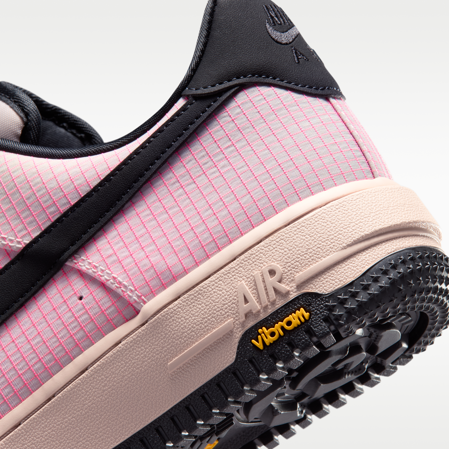 Nike Air Force 1 '07 LX Vibram - Silt Red/Light Violet Ore/Speed Yellow/Μαύρο - 8