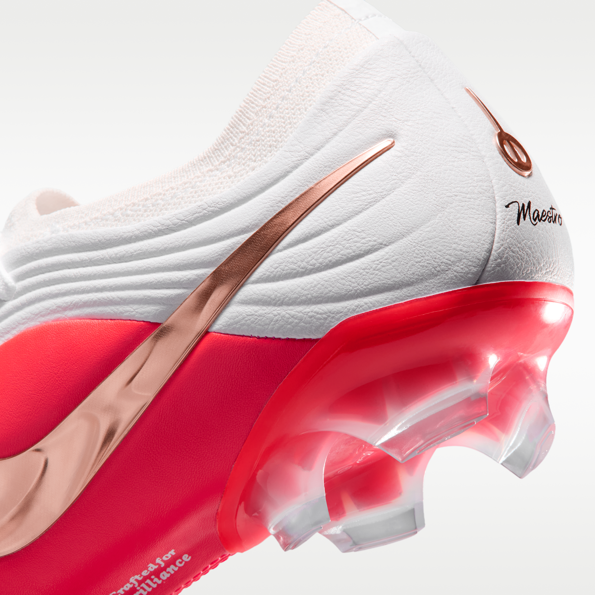 Nike Tiempo Maestro Elite - Λευκό/Bright Crimson/Blur (HQ3157-101) - 9