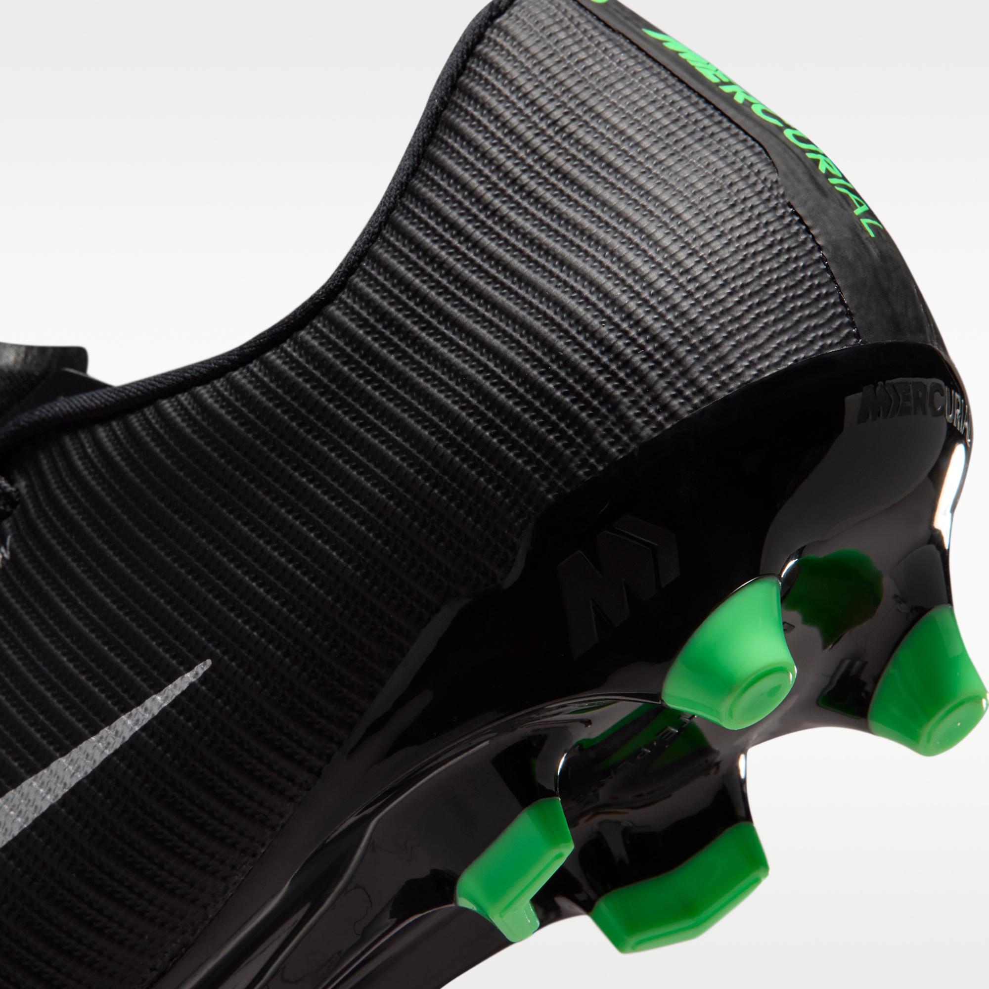 Nike Mercurial Vapor 17 Academy - Μαύρο/Μαύρο/Illusion Green (IF8517-001) - 9