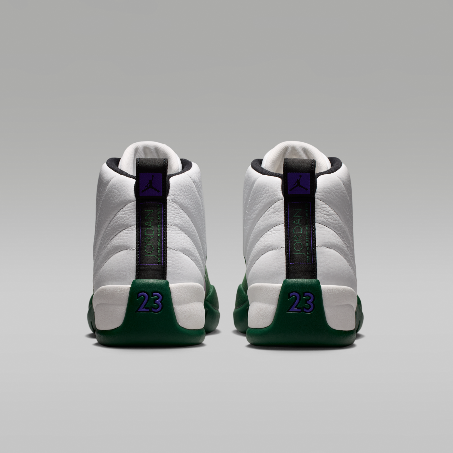 Air Jordan 12 Retro "Idols Become Rivals" - Summit White/Fierce Purple/Gorge Green - 6