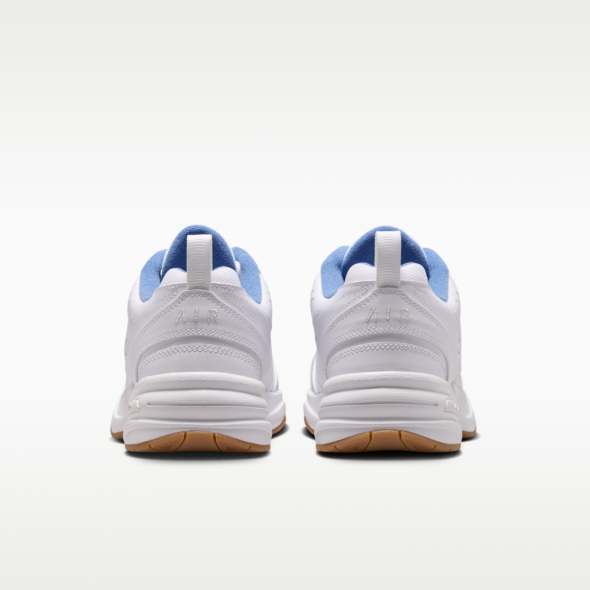 Nike Air Monarch IV - Λευκό/Indigo Storm/Gum Light Brown/Λευκό - 6