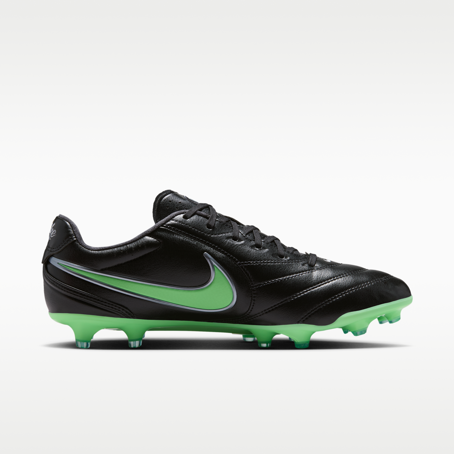 Nike Tiempo Ligera Pro - Μαύρο/Μαύρο/Illusion Green (HQ3158-002) - 3