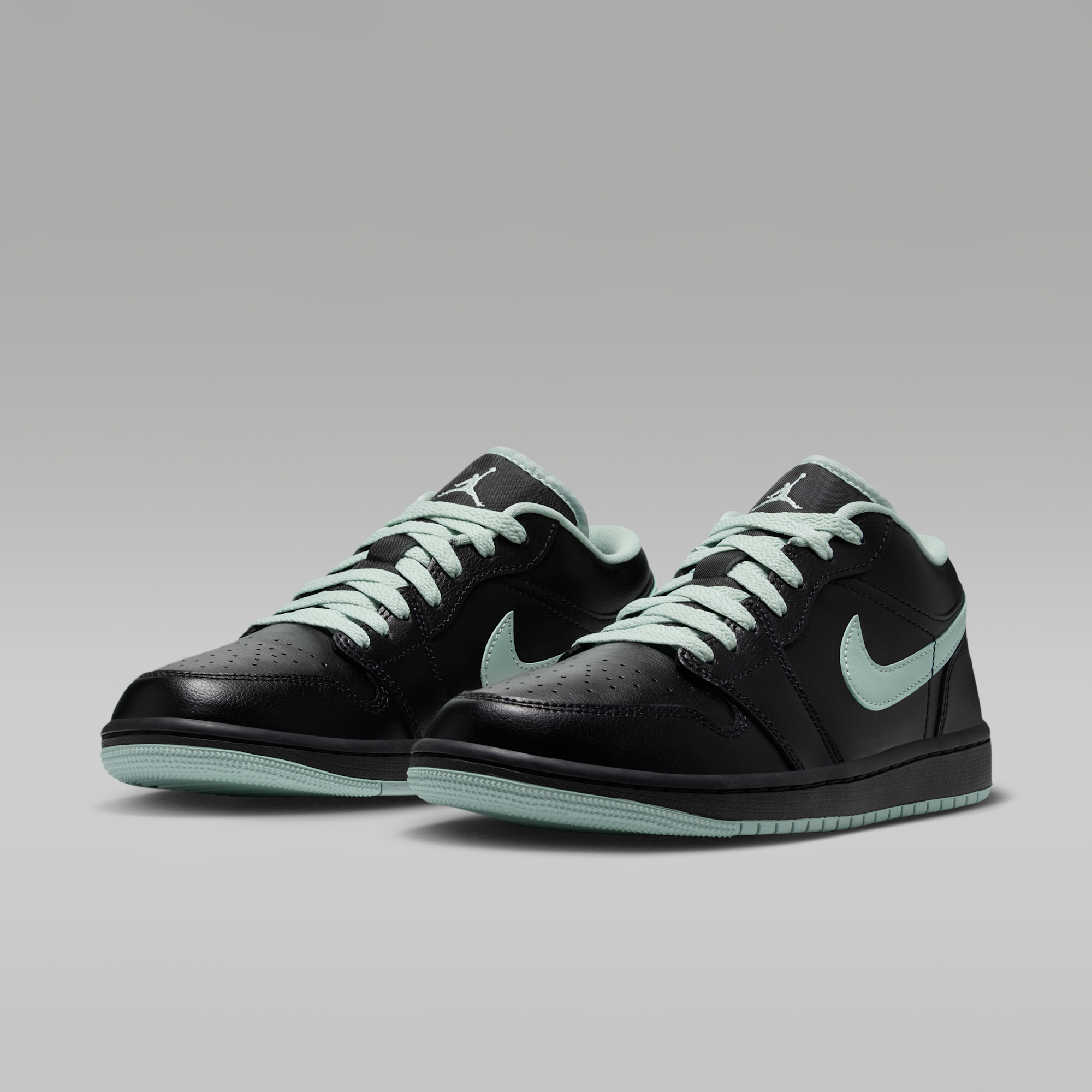 Air Jordan 1 Low - Μαύρο/Pistachio Frost - 5
