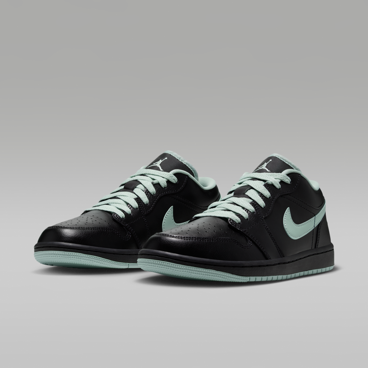Air Jordan 1 Low - Μαύρο/Pistachio Frost - 5