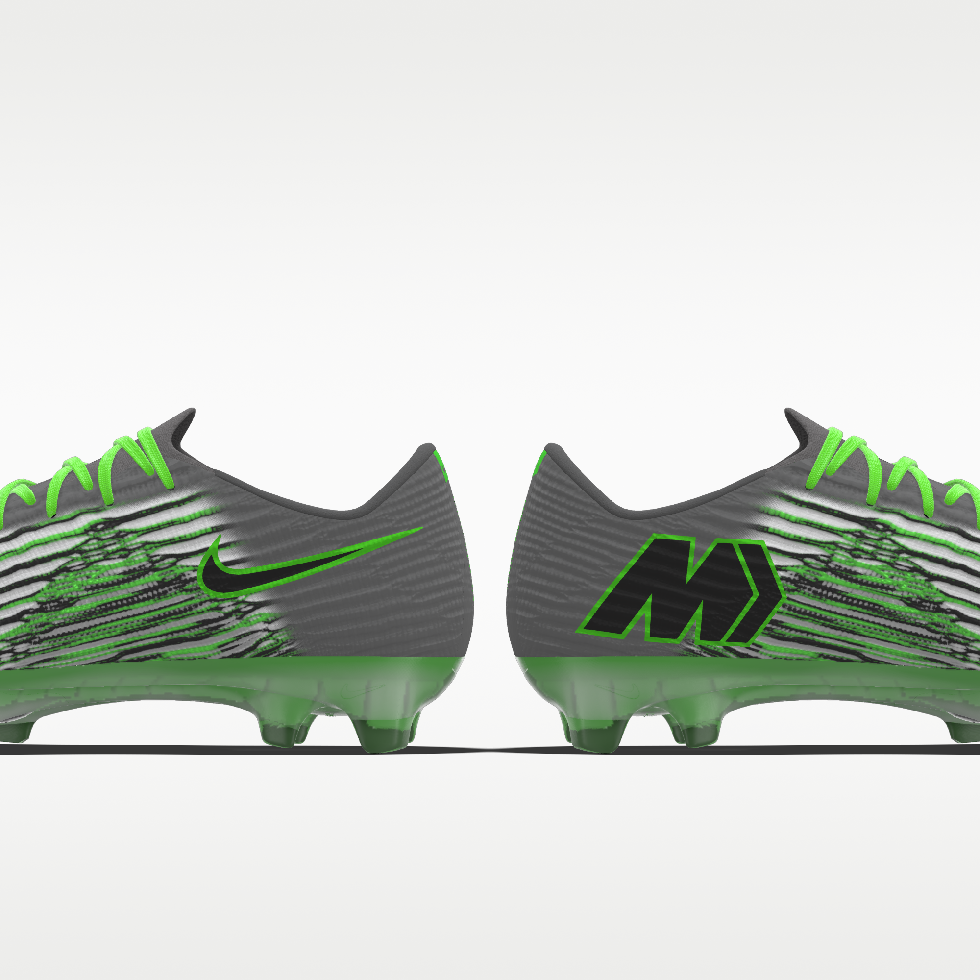 Nike Mercurial Superfly 11 Elite By You - Cool Grey/Cool Grey - 7