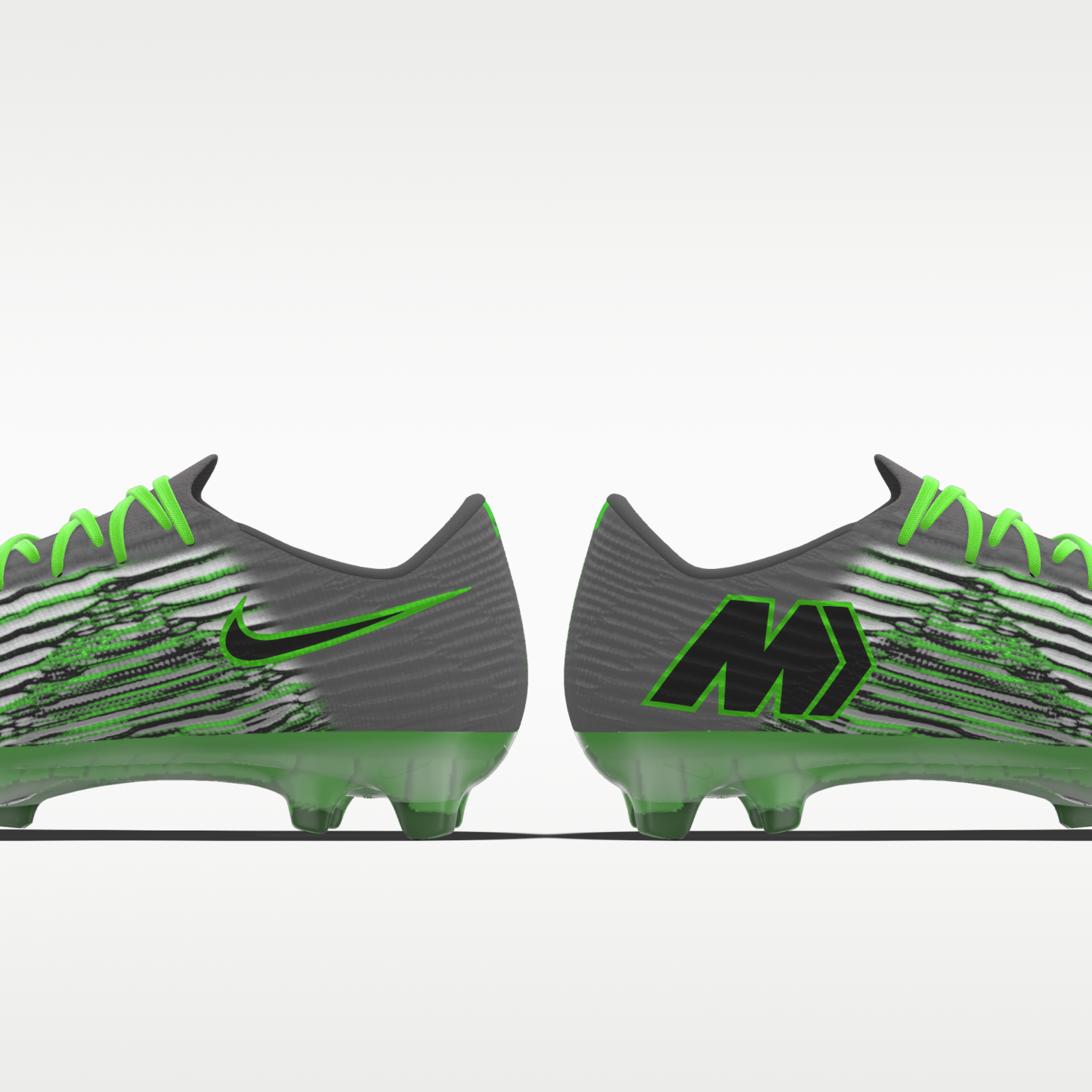 Nike Mercurial Superfly 11 Elite By You - Cool Grey/Cool Grey - 7