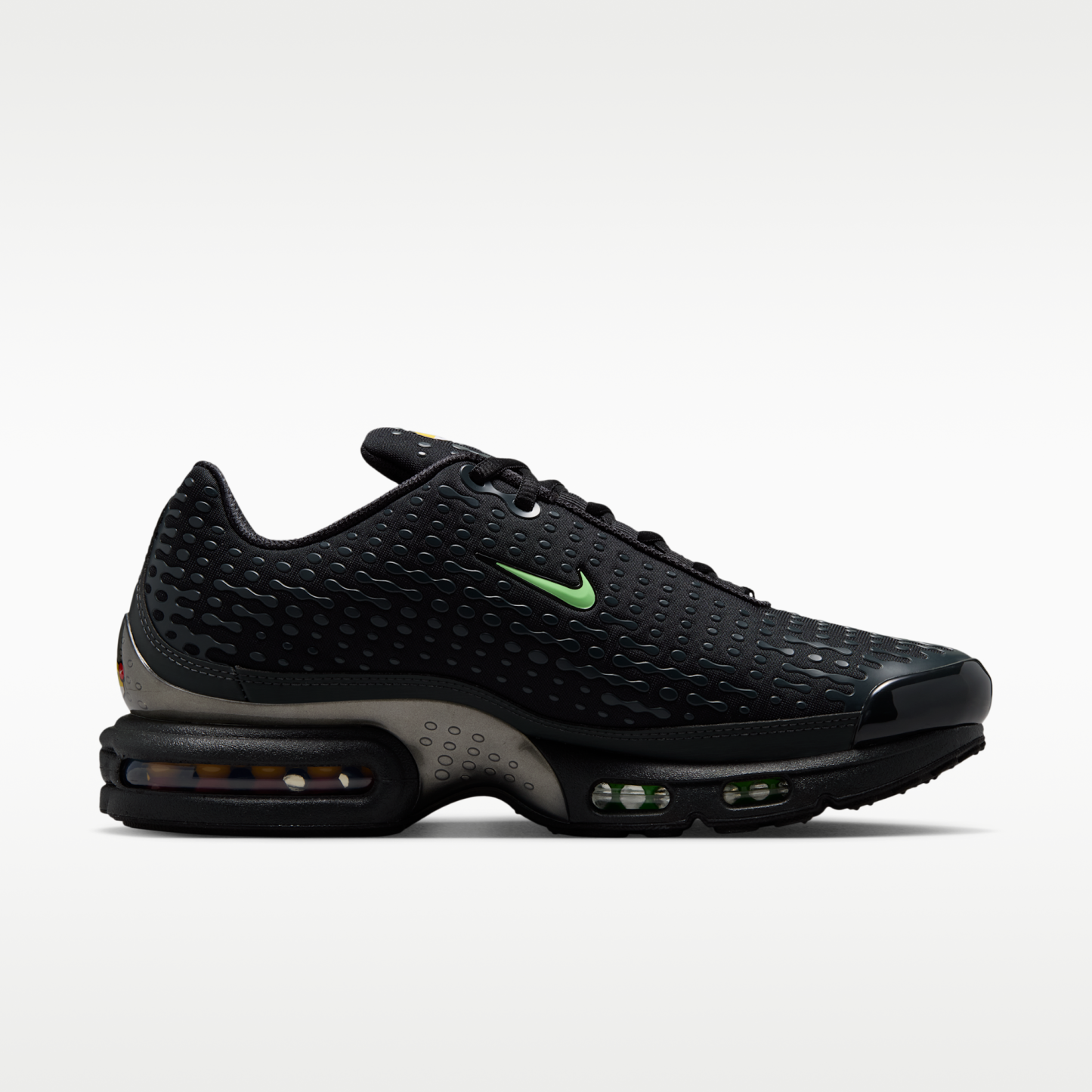 Nike Air Max Plus VII - Μαύρο/Dark Smoke Grey/Metallic Pewter/Illusion Green - 3
