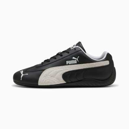 Speedcat Leather Sneakers Unisex - PUMA Black-PUMA White