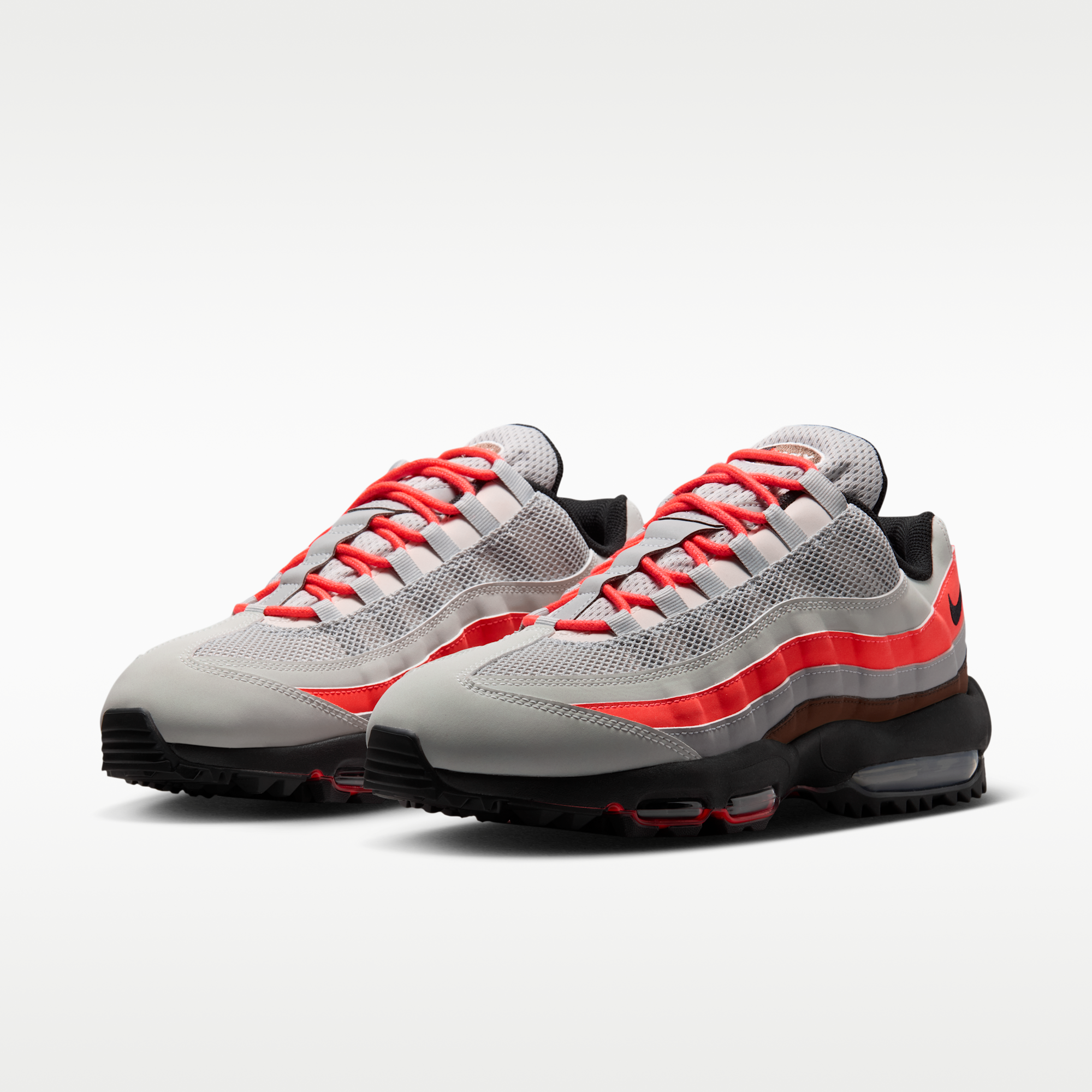 Nike Air Max '95 G - Light Silver/Light Smoke Grey/Bright Crimson/Μαύρο - 5