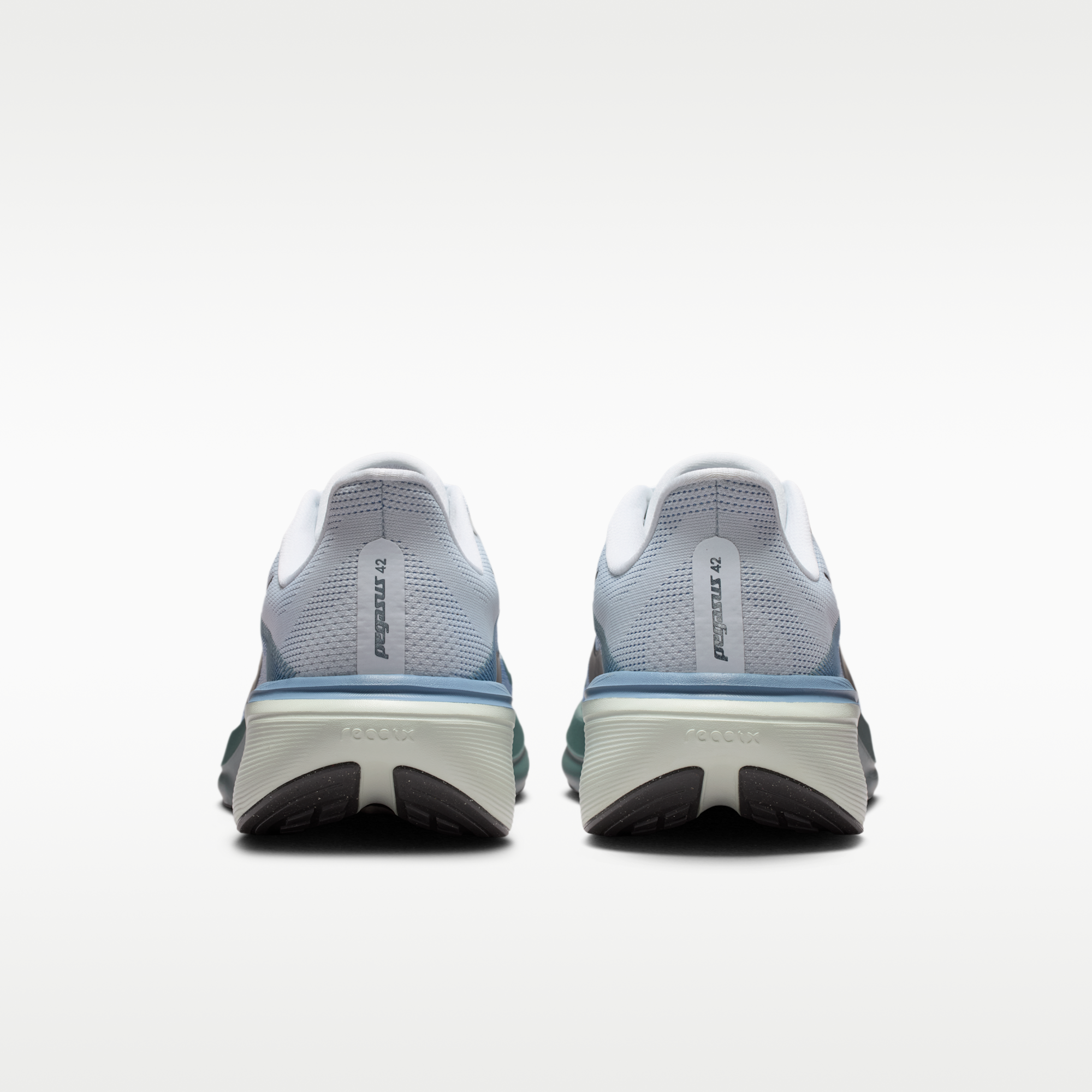 Nike Pegasus 42 - Pure Platinum/Work Blue/Mineral Slate/Dark Obsidian - 6