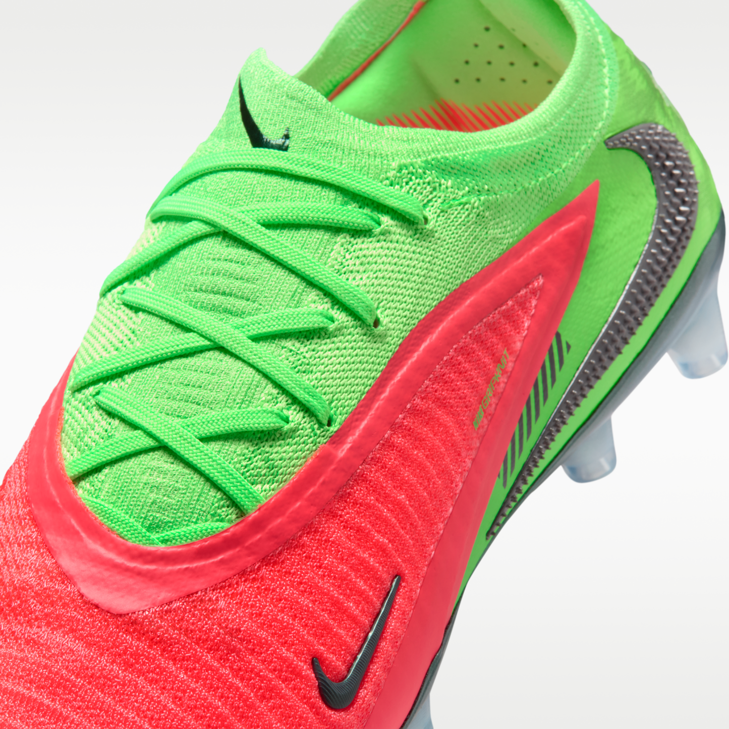 Nike Phantom 6 Low Elite "Erling Haaland" - Hot Punch/Green Strike/Μαύρο - 8