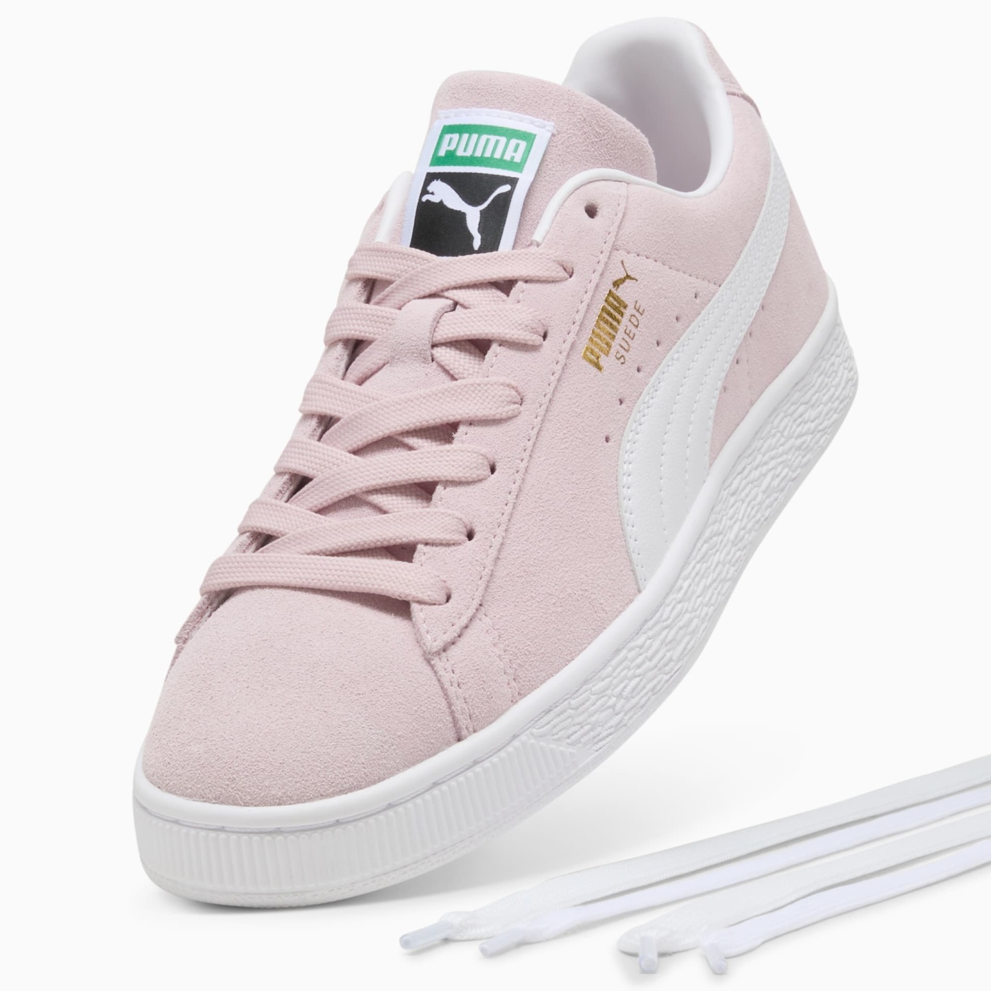 Suede Classic Sneakers Unisex - Misty Pink-PUMA White