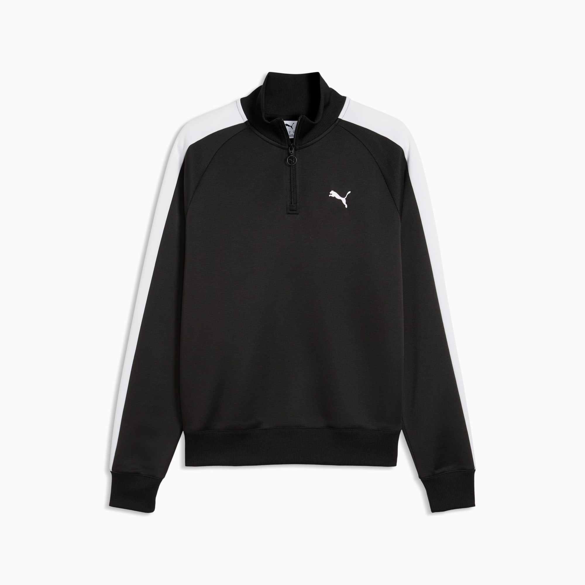 T7 Always On Trainingsjacke mit Reißverschluss bis zum Hals Herren - PUMA Black