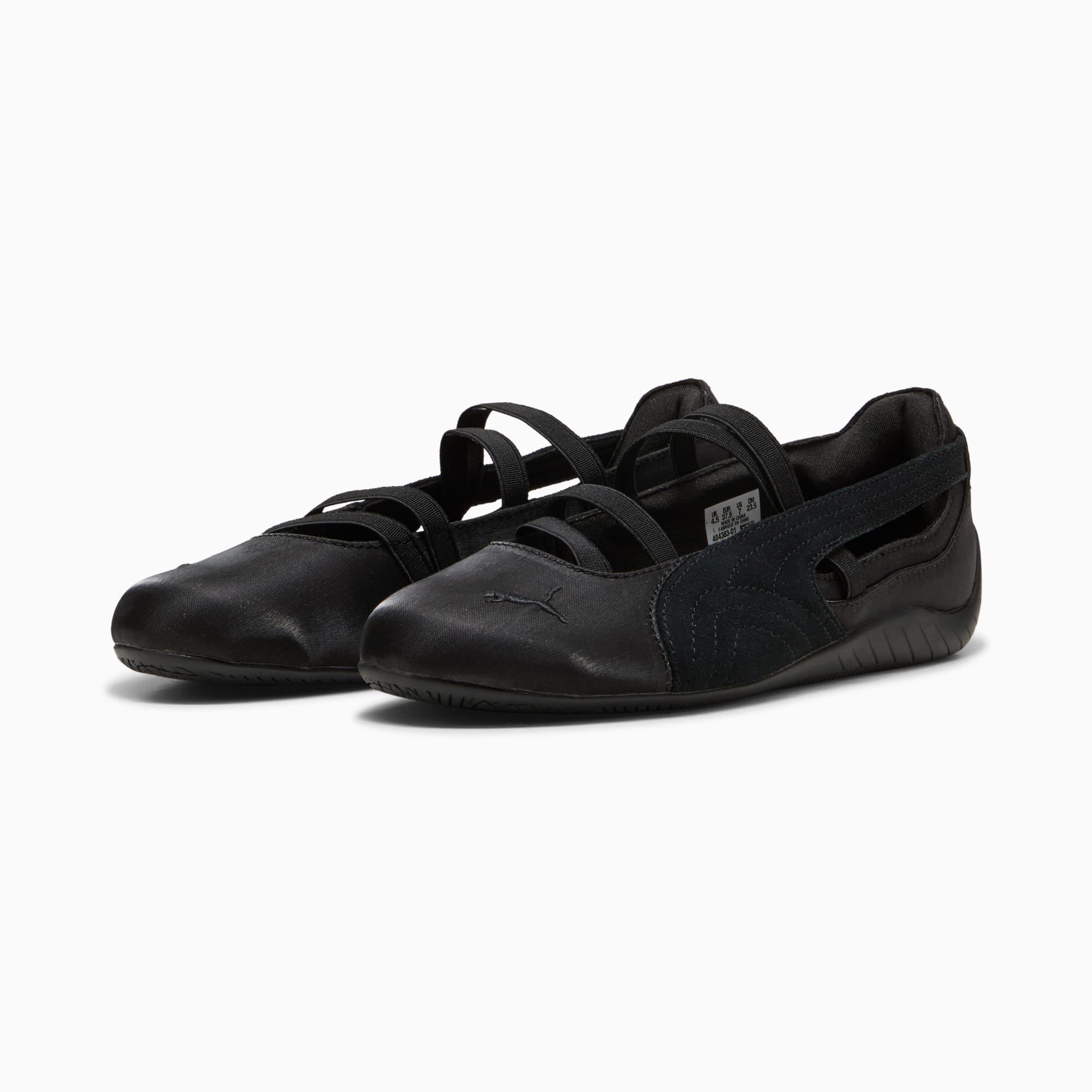 Speedcat Satin Ballet Sneakers Damen - PUMA Black-Cool Dark Gray