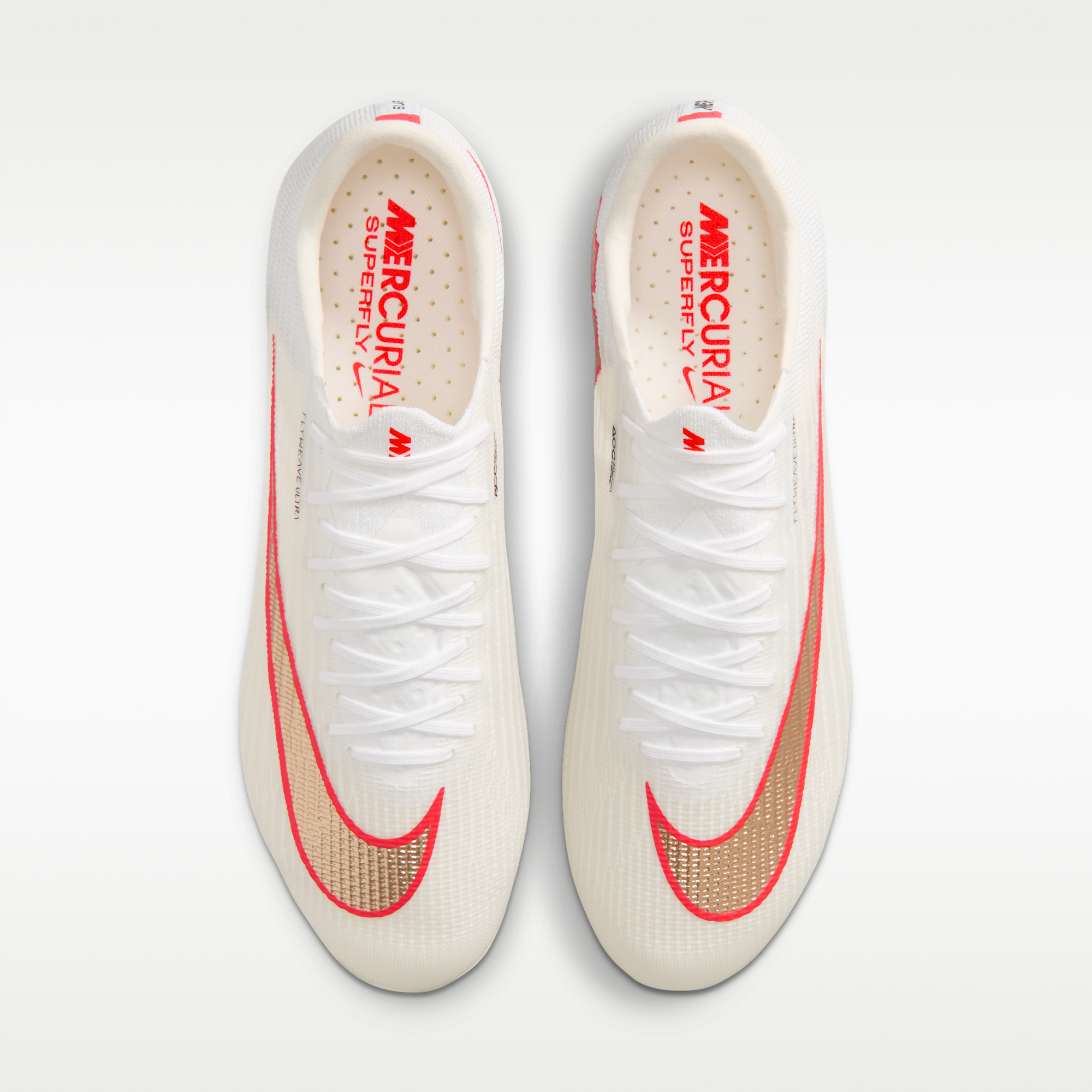 Nike Mercurial Superfly 11 Elite - Λευκό/Bright Crimson/Blur (IM2514-100) - 4