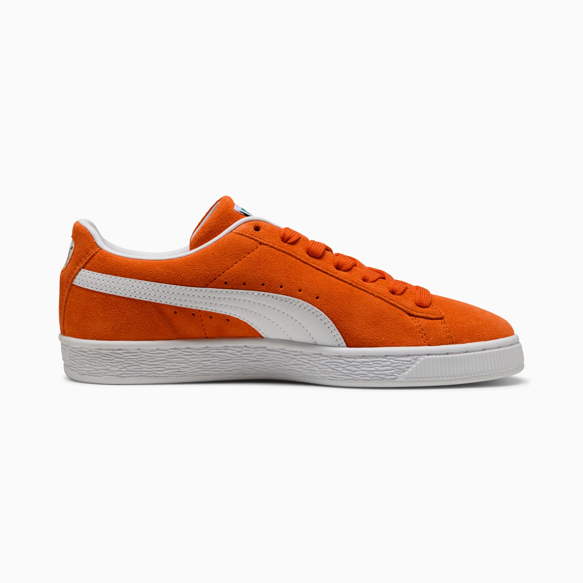 Suede Classic Sneakers Unisex - Cayenne Pepper-PUMA White