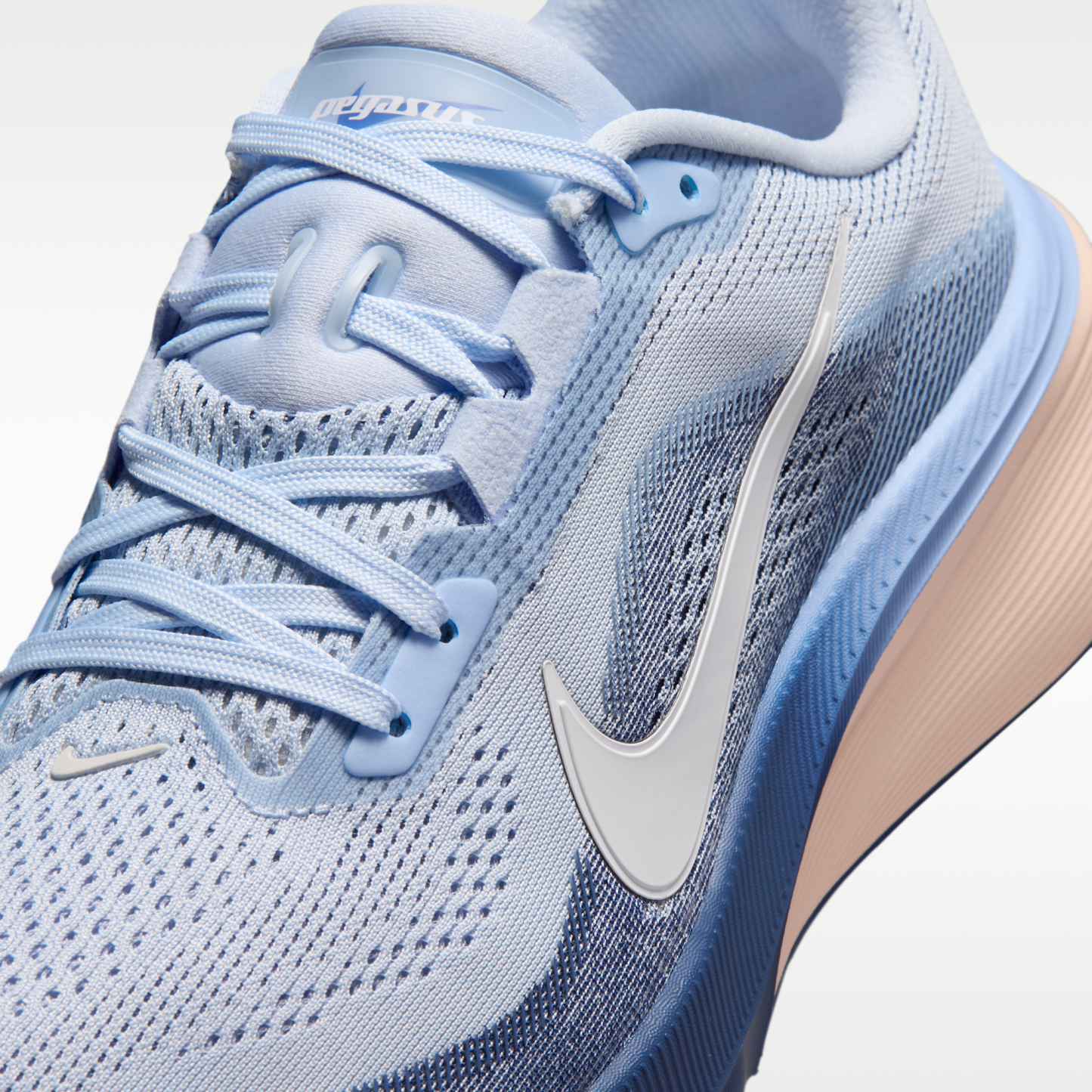 Nike Pegasus 42 - Hydrogen Blue/Mystic Navy/Aluminum/Λευκό - 7