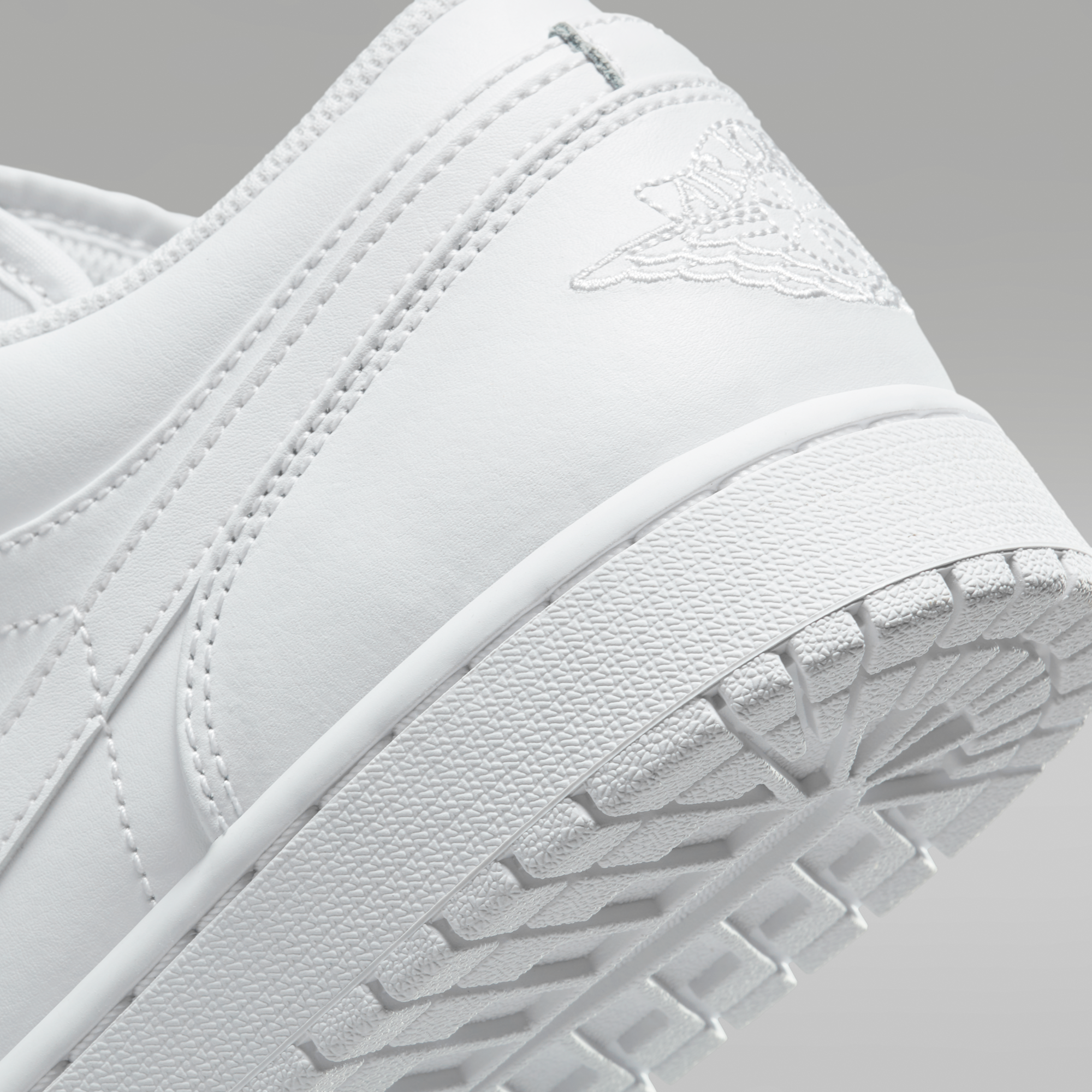 Air Jordan 1 Low - Λευκό/Λευκό/Λευκό - 8