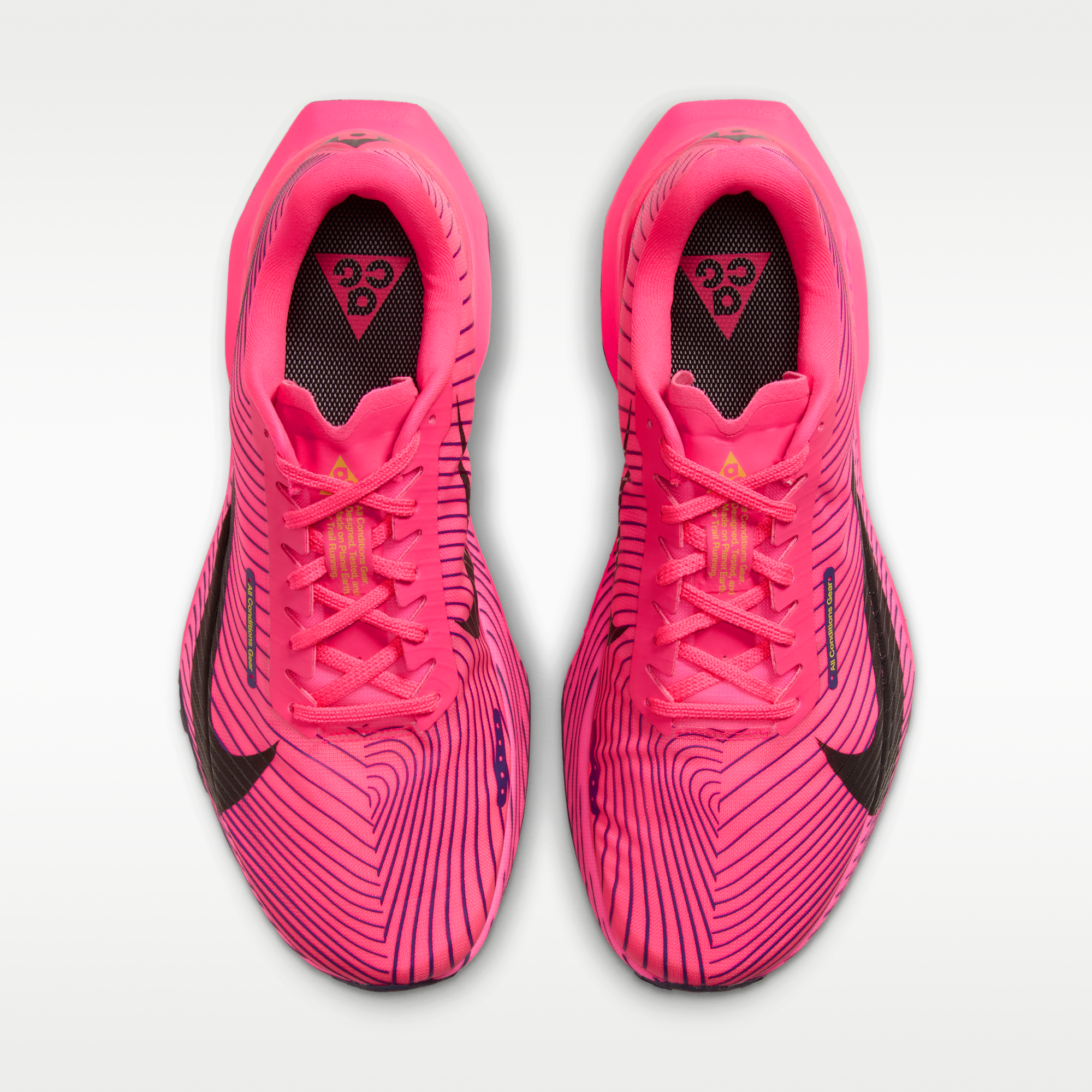 Nike ACG Ultrafly Trail - Hyper Pink/Purple Dynasty/Vivid Purple/Μαύρο - 4