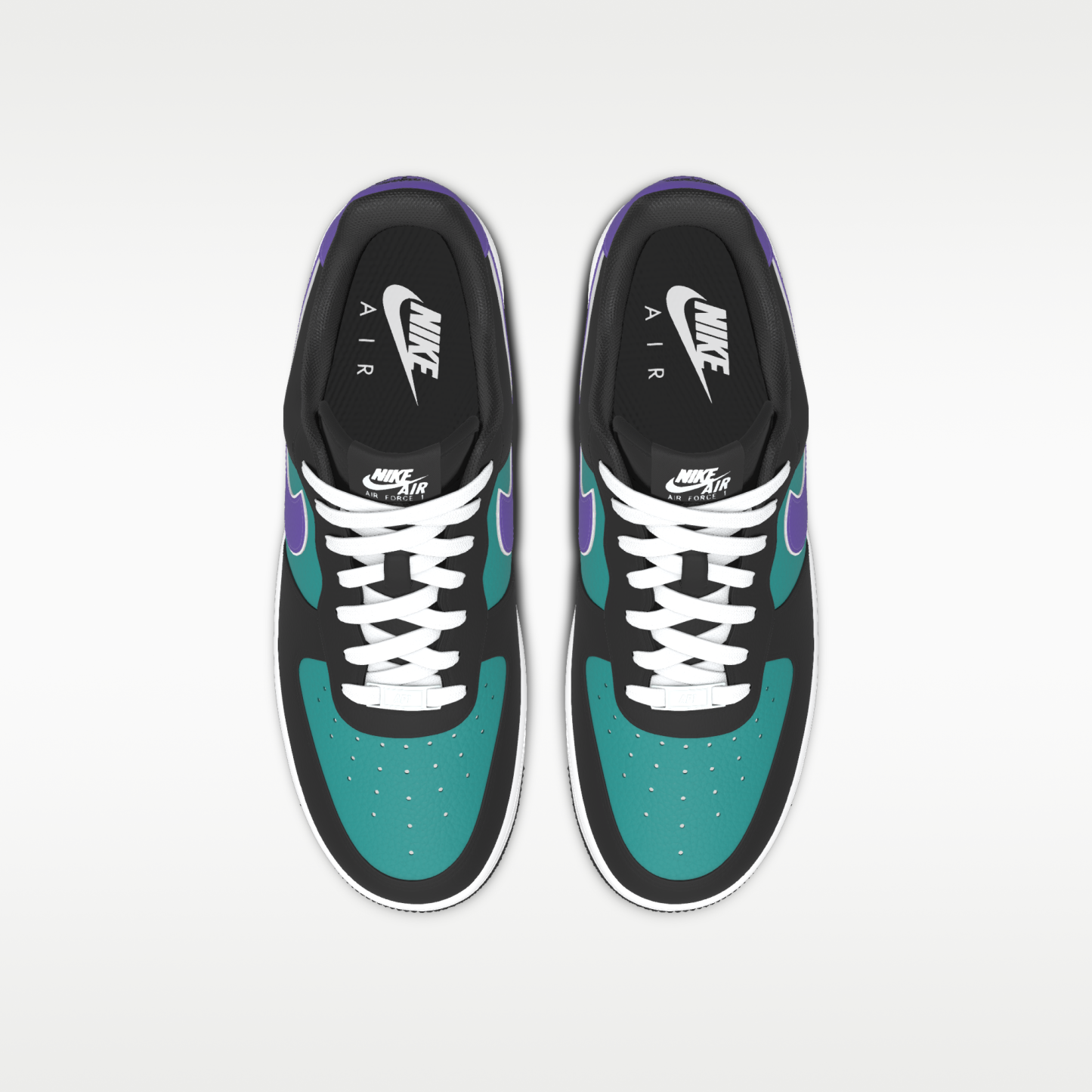 Nike Air Force 1 By You - Πολύχρωμο/Πολύχρωμο (9526810203) - 4