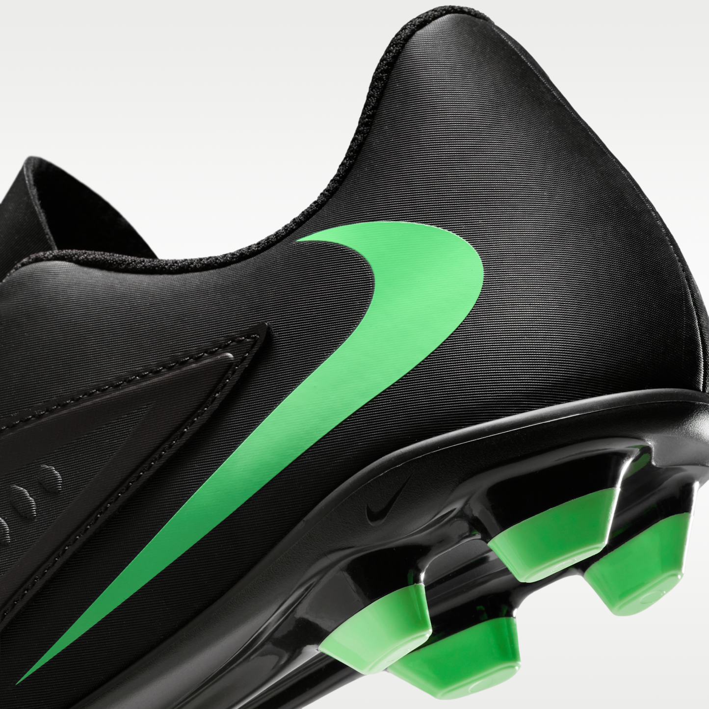 Nike Phantom 6 Low Club - Μαύρο/Μαύρο/Illusion Green (HM8933-001) - 9