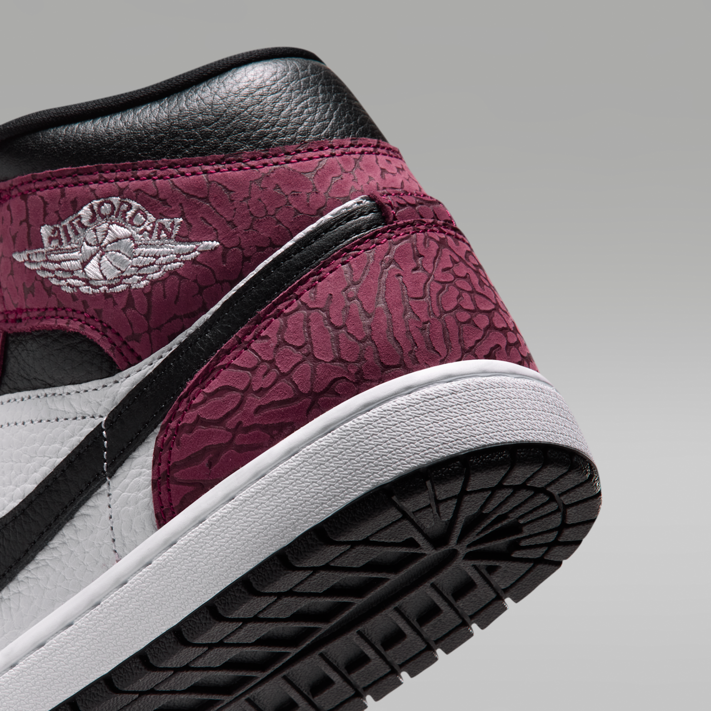 Air Jordan 1 Mid SE - Team Red/Μαύρο/Dark Team Red/Λευκό - 8