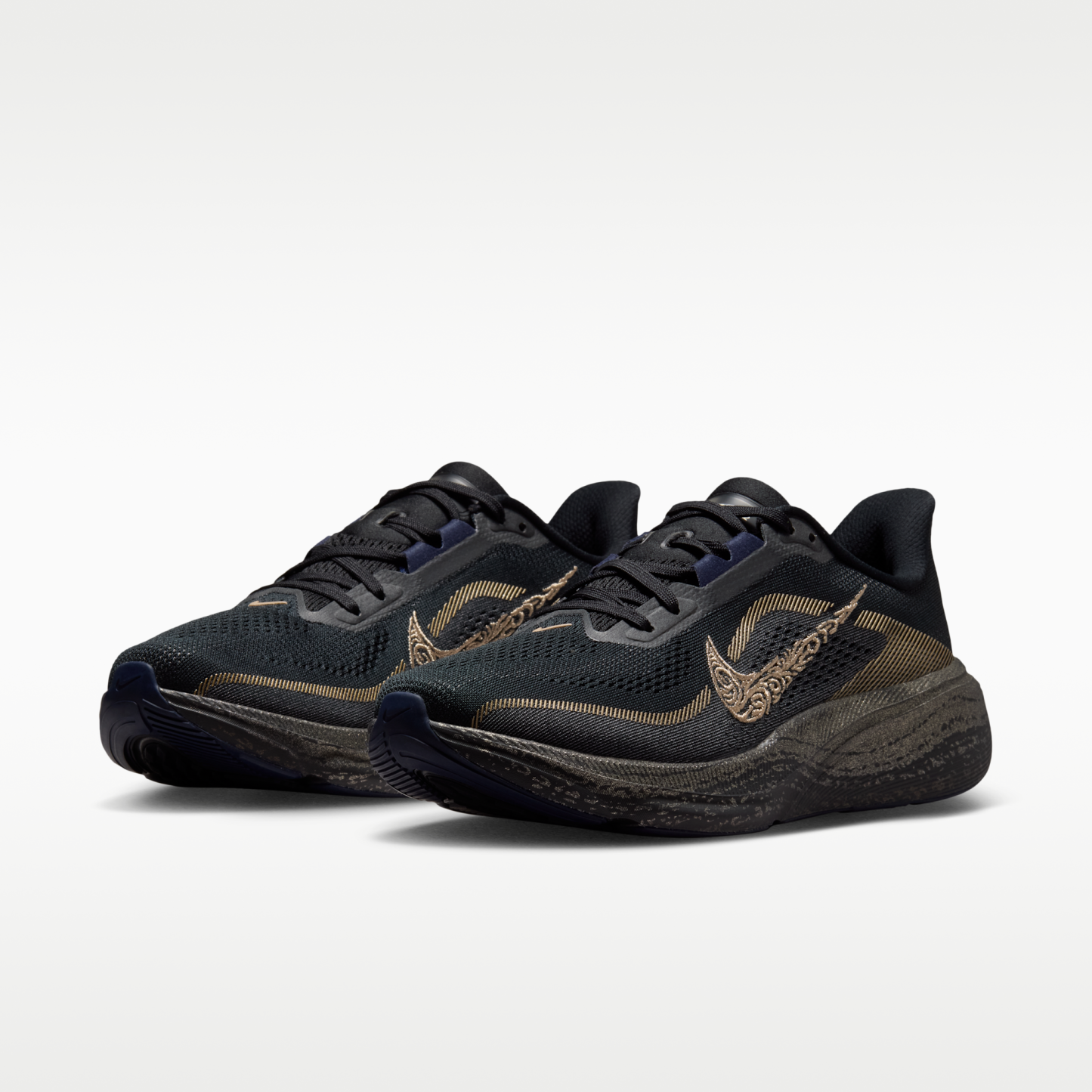 Nike Pegasus 42 - Μαύρο/Pitch Blue/Blackened Blue/Blur - 5
