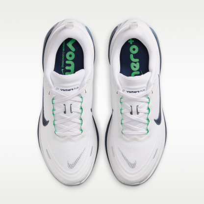 Nike Vomero Plus - Λευκό/Green Spark/World Indigo/Midnight Navy - 4