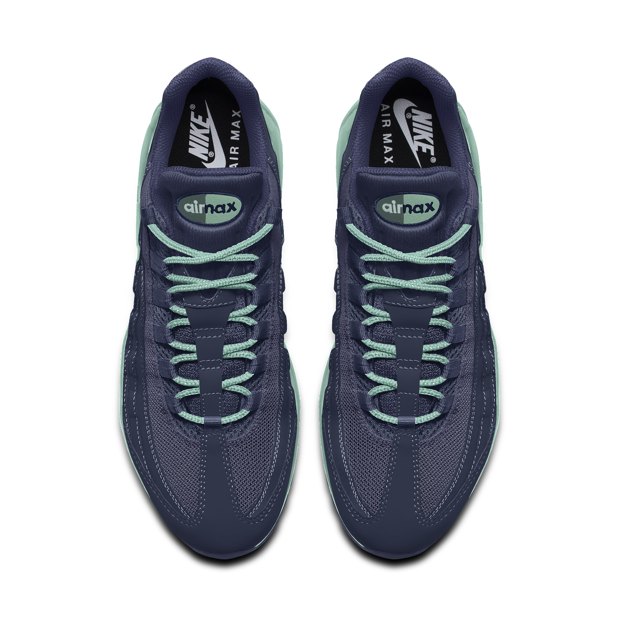 Nike Air Max 95 By You - Πολύχρωμο/Πολύχρωμο/Πολύχρωμο/Πολύχρωμο - 4